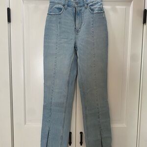 Abercrombie & Fitch High Rise Light Blue Jeans